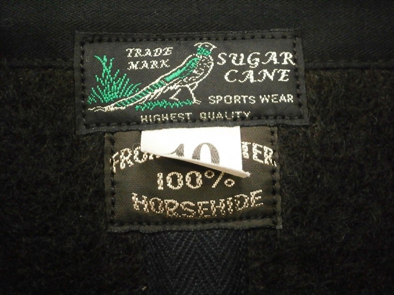 SUGAR CANE/シュガーケーン SC13704 ビーチクロス レザースリーブ