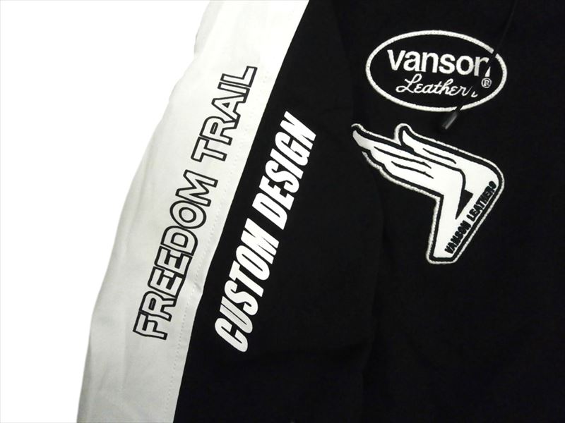 VANSON（バンソン） フーディージャケット NVSZ-2307 三層ストレッチ