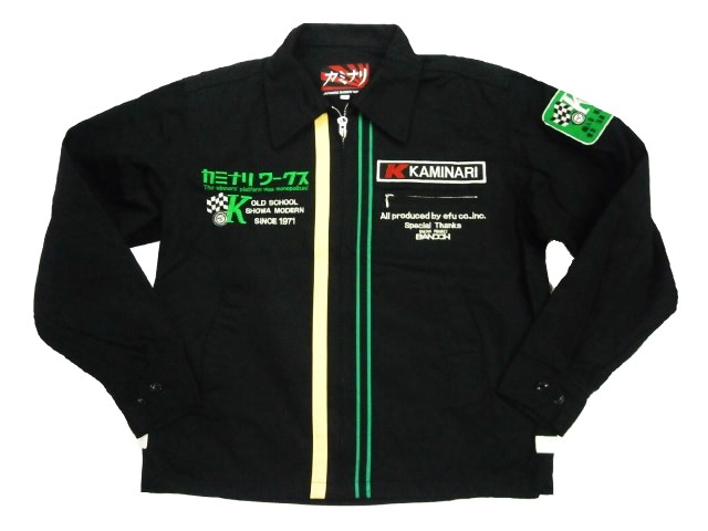 TEDMAN カミナリ KAMINARI/エフ商会 アメカジジャケット KMNJ