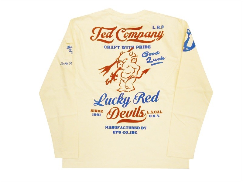 TEDMAN（テッドマン） TEDMAN/エフ商会 長袖Tシャツ TDLS-328 