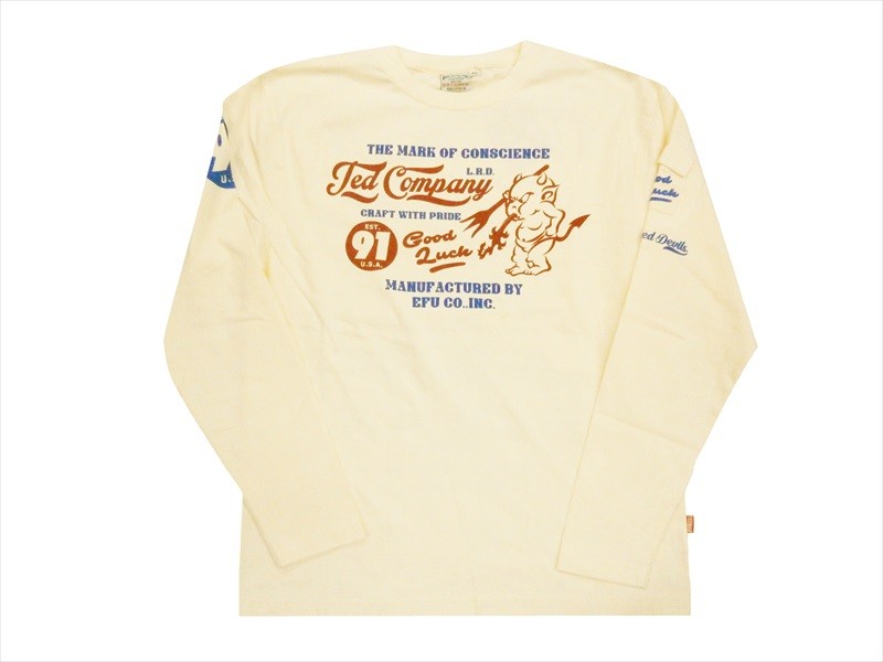 TEDMAN（テッドマン） TEDMAN/エフ商会 長袖Tシャツ TDLS-328 