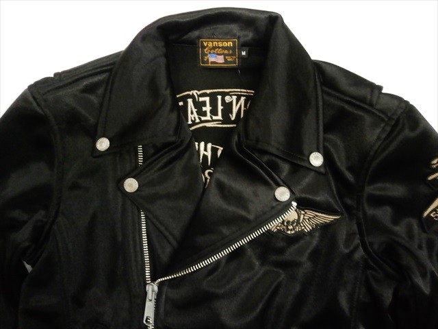 VANSON ライダースジャケット　クローズワースト VANSON Vanson/バンソン×クローズ×ワースト ダブルライダース