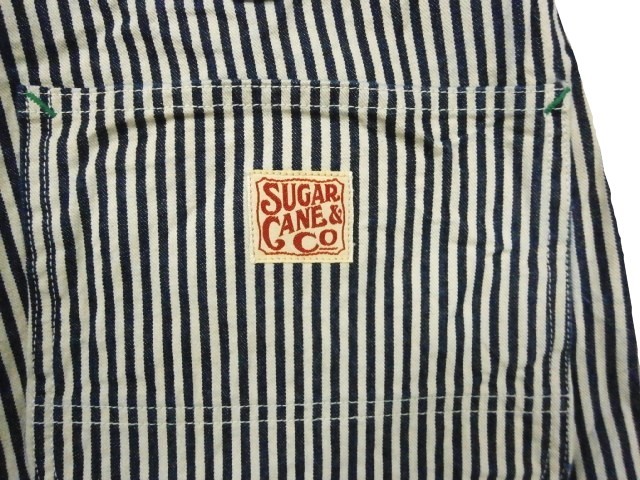 SUGAR CANE CANE/シュガーケーン ワークパンツ 11oz. ヒッコリー
