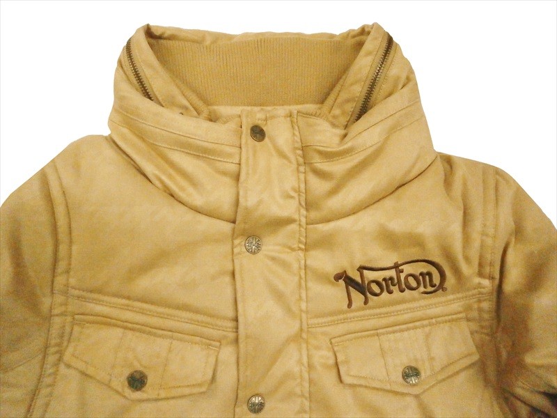 ノートン（NORTON） ジャケット 183N1705 撥水 千鳥柄 ボリューム
