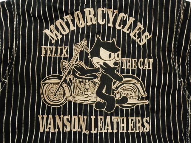 VANSON VANSON/バンソン×/FELIX/フィリックス コラボ 長袖シャツ
