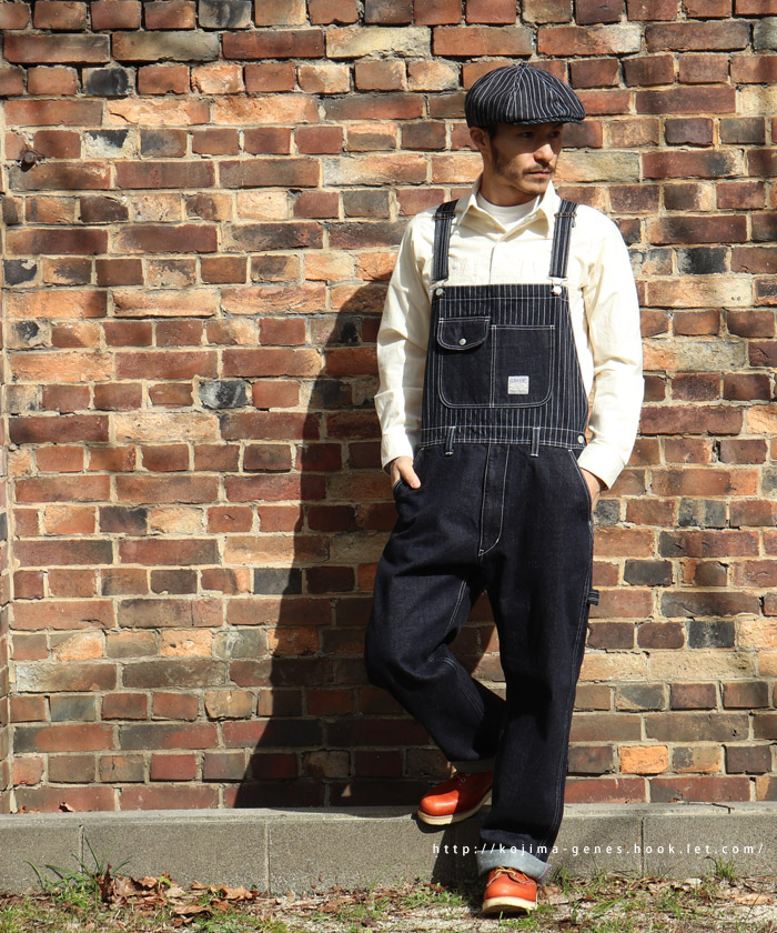 児島ジーンズ KOJIMA GENES オーバーオール RNB-1281 13oz.デニム