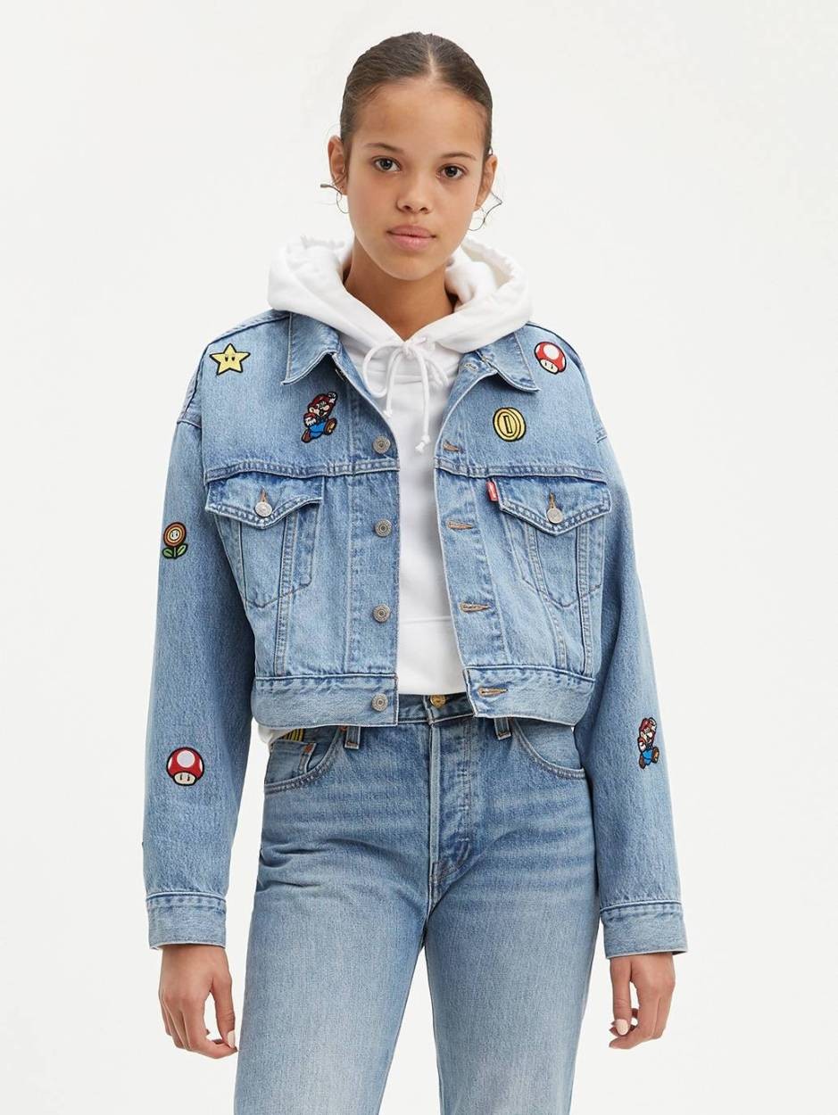 ✨希少・美品✨LEVI’s×マリオコラボ ジージャン ジャケット Levi's リーバイス X SUPER MARIO(スーパーマリオ) コラボG