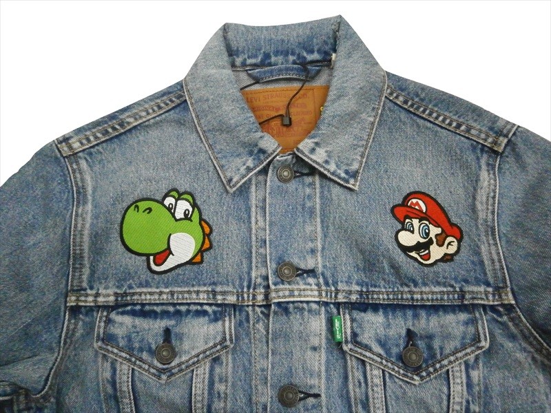 リーバイス Levi's X SUPER MARIO(スーパーマリオ) コラボGジャン ビンテージフィットトラッカージャケット SM GANG  773800016