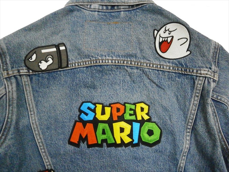 リーバイス Levi's X SUPER MARIO(スーパーマリオ) コラボGジャン ビンテージフィットトラッカージャケット SM GANG  773800016