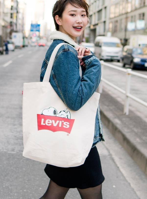 SUN SURF Levi's/リーバイス×スヌーピー PEANUTS コラボ バッグ