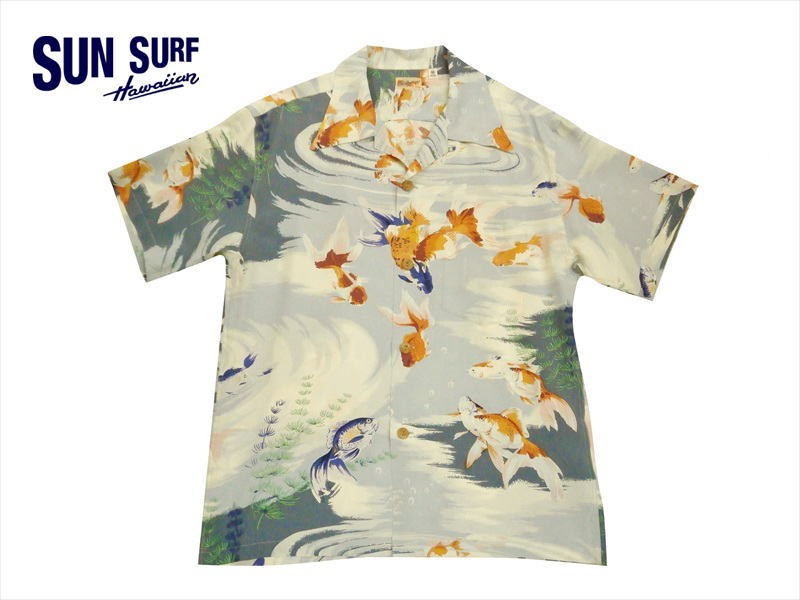 サンサーフ　金魚　Mサイズ Amazon.co.jp: [サンサーフ] アロハシャツ “GOLDFISH” 金魚 S/S