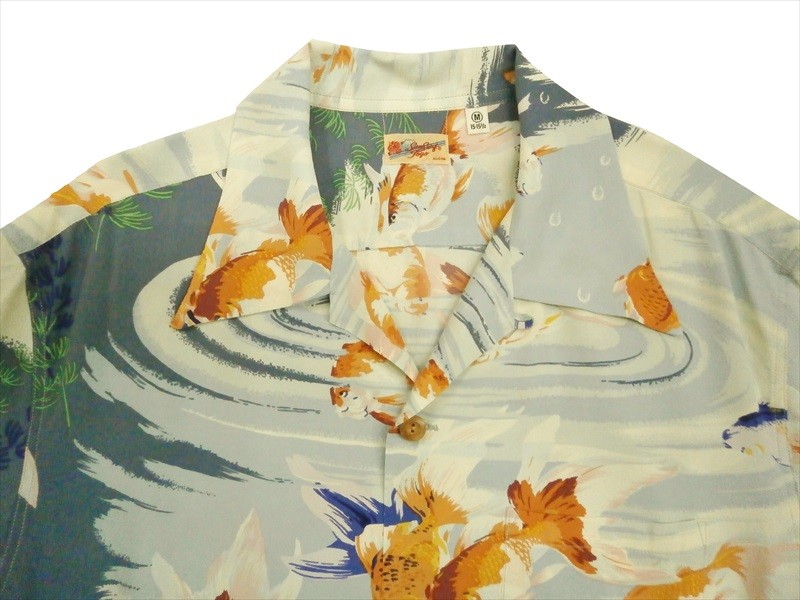 サンサーフ　金魚　Mサイズ Amazon.co.jp: [サンサーフ] アロハシャツ “GOLDFISH” 金魚 S/S