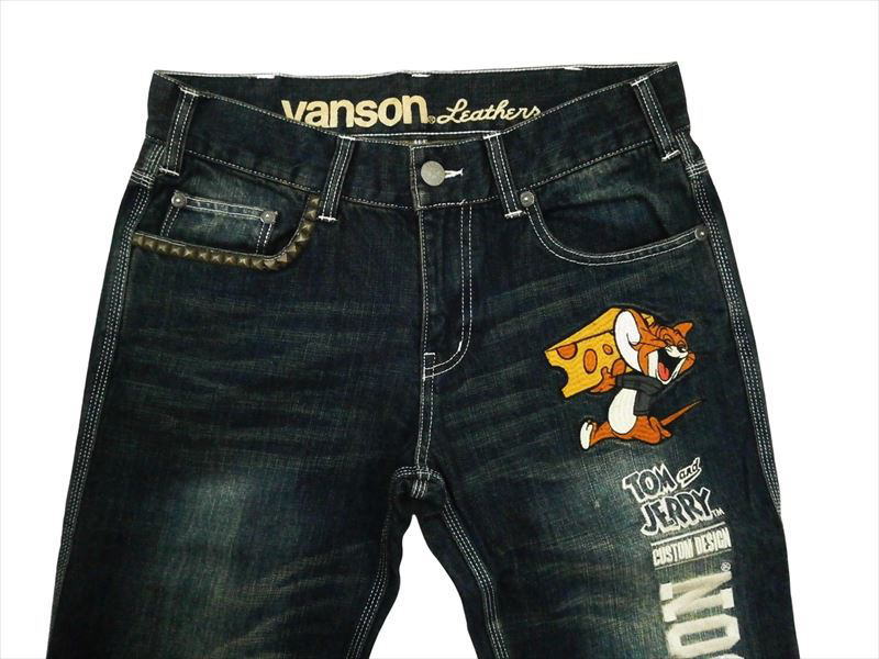 VANSON（バンソン） バンソン×トムとジェリー コラボ ジーンズ TJV