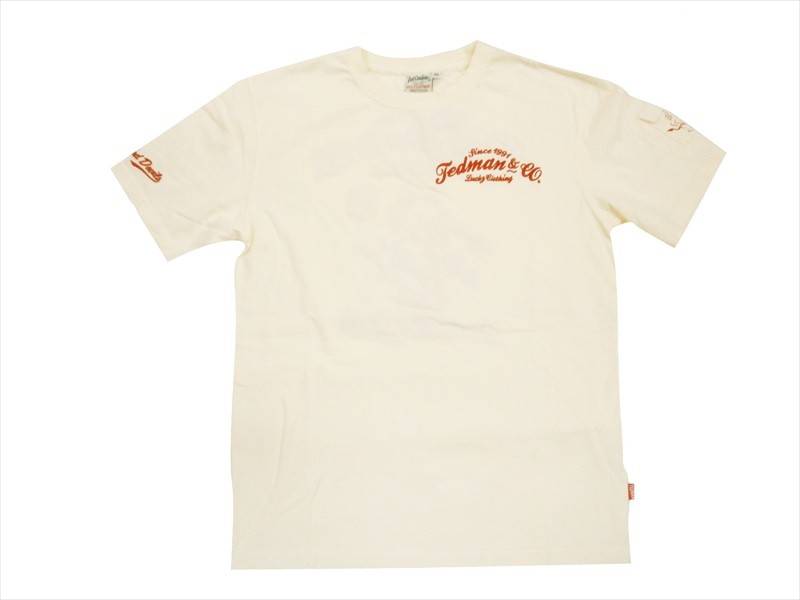 TEDMAN（テッドマン） TEDMAN/エフ商会 刺繍 半袖Tシャツ TDSS-487