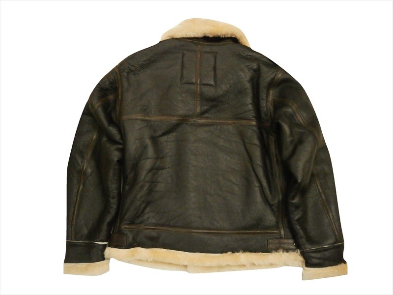 ALPHA INDUSTRIES/アルファ B-3 シープスキン レザージャケット
