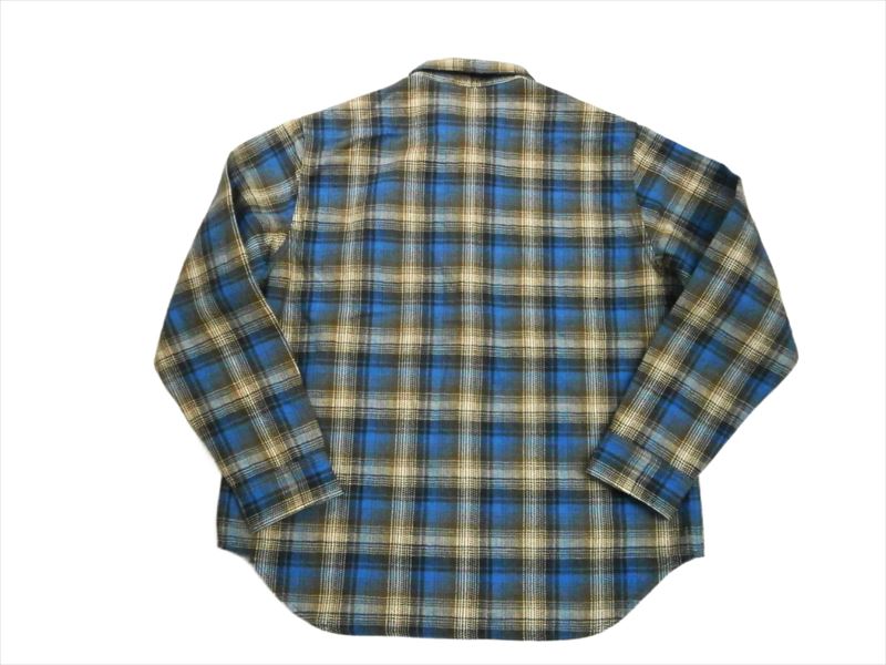 BIG JOHN/ビッグジョン　ネルシャツ　長袖 　ヘビーウェイト　L　未使用 Big John BIG JOHN ビッグジョン 長袖ワークシャツ MS011D オン