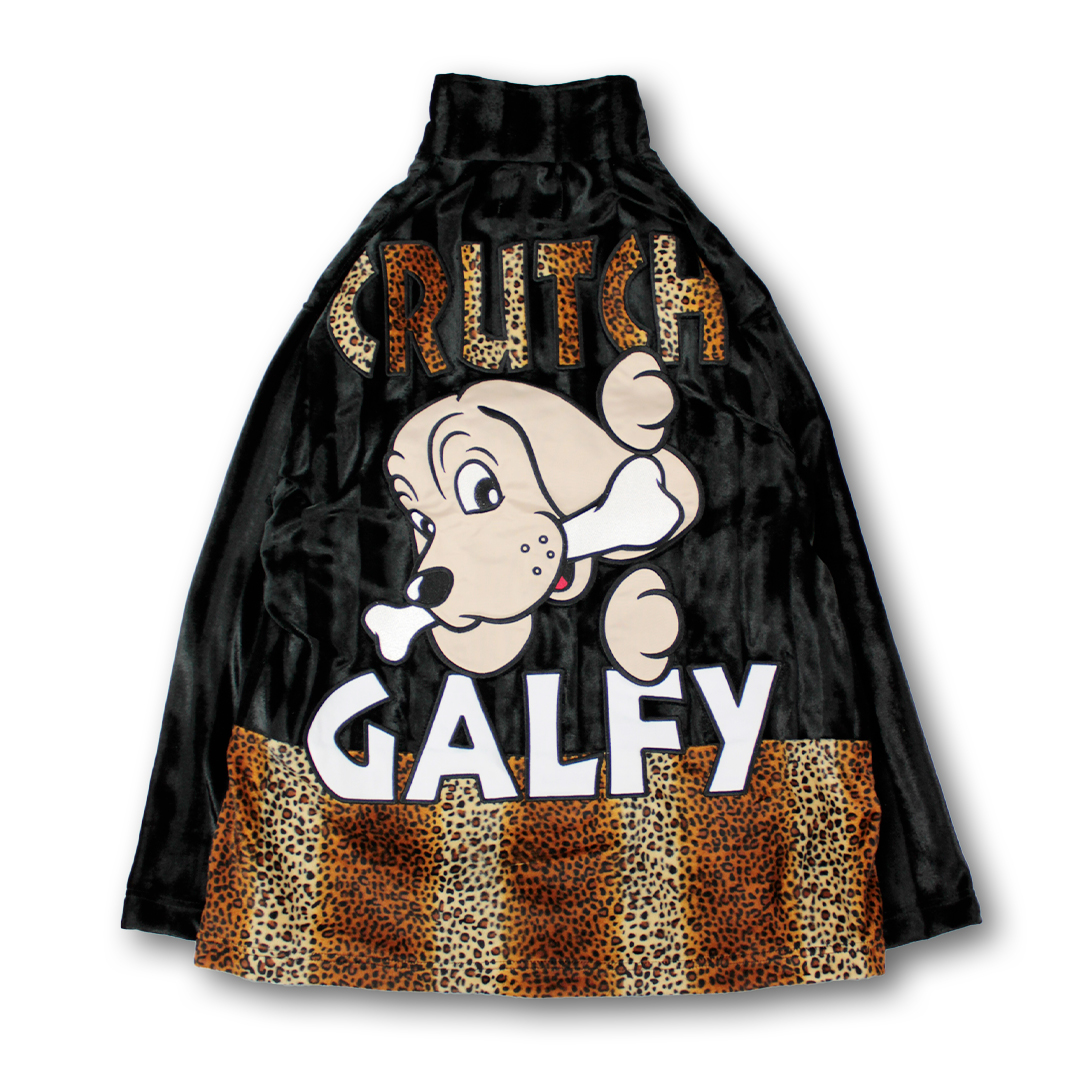 GALFY（ガルフィー） ベロア セットアップ 133026 豹柄生地切替