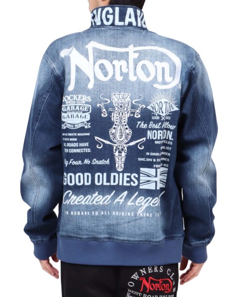 Norton ノートン ジャケット 231N1600 バック バイク モチーフ