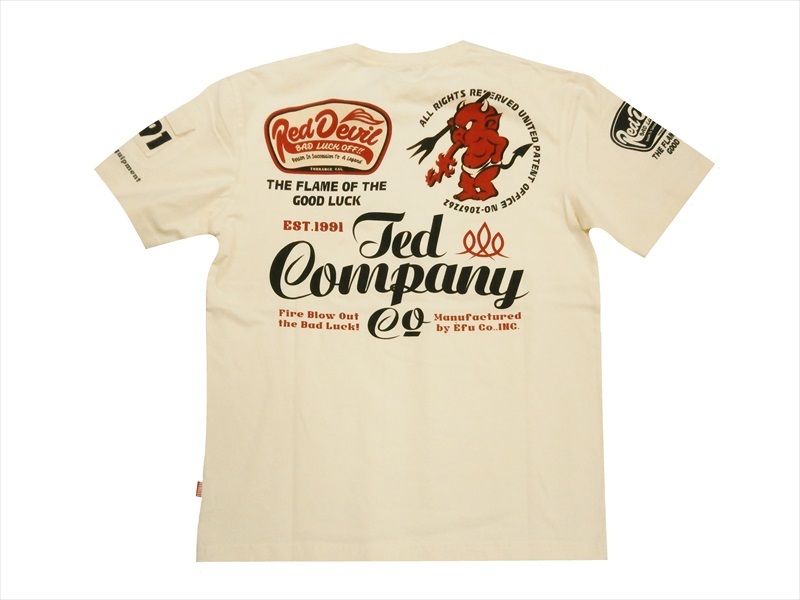 テッドマン TEDMAN/エフ商会 半袖Tシャツ TDSS-535 
