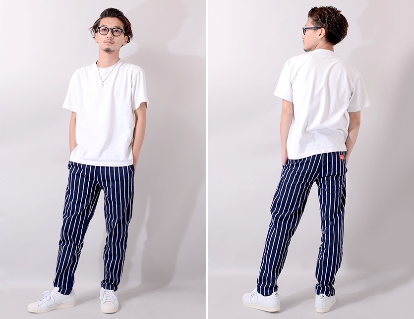 COOKMAN クックマン シェフパンツ ウェイターパンツ WAITER`S PANTS STRIPE ストレートフィット 新モデル テーパード  カジュアルパンツ コックマン 231-01860 :231-01860:RODEO BROS 2nd - 通販 - Yahoo!ショッピング