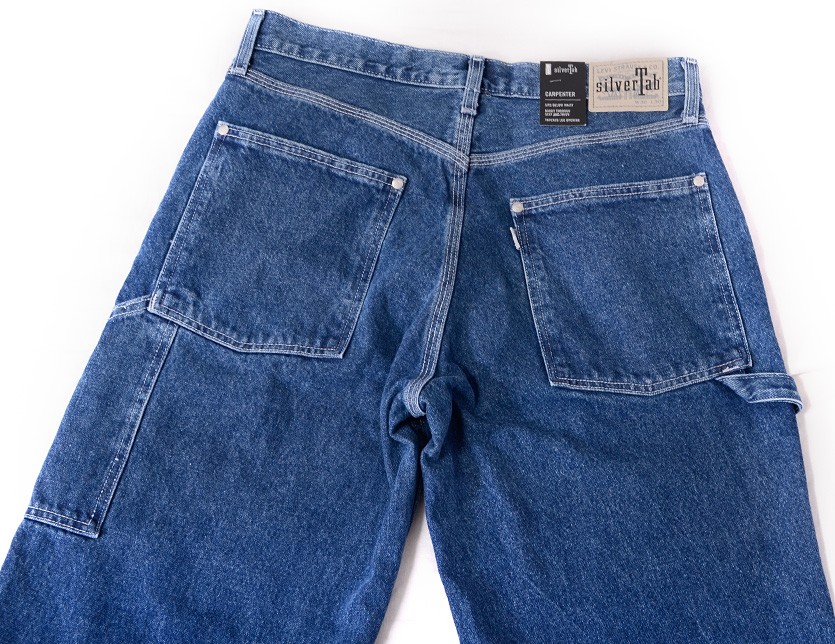 LEVI'S LEVIS リーバイス シルバータブ Silver Tab ジーンズ デニム カーペンター ペインター SANTA ROSA  14.2oz バギースタイル ボトムス パンツ 39291-0001