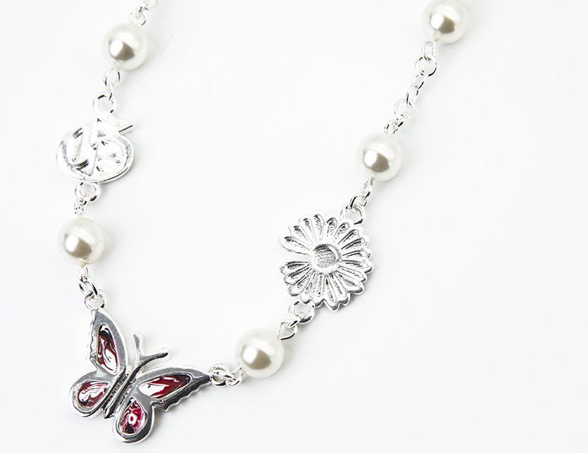 STUGAZI スガジ メンズ レディース シンプル Butterfly Angel Necklace