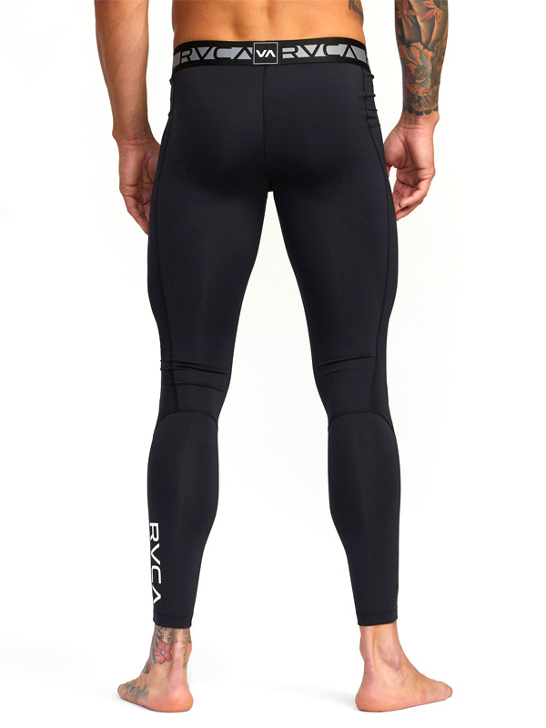 RVCA ルーカ パンツ メンズ レディース ラッシュガード レギンス 10分丈 COMPRESSION PANT ルカ BD042-707