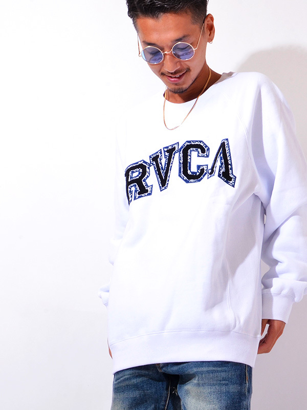 RVCA ルーカ スウェット トレーナー メンズ レディース 大きいサイズ ロゴ 裏起毛 HAV RVCA CR BB042-009 :sweats- rvca-1:RODEO BROS 2nd - 通販 - Yahoo!ショッピング