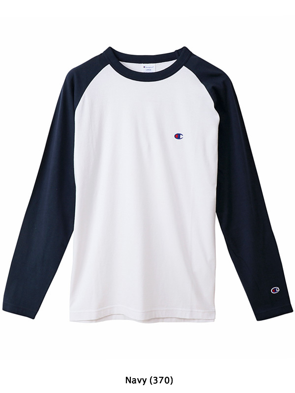 新品未使用 チャンピオン Champion ワンポイント ロングスリーブTシャツ Tシャツ 定番 2022FW ロンT ベーシック アメカジ C3- P401 4色 ホワイト グレー ブラック ネイビー White Black 他 beacondinernj.com