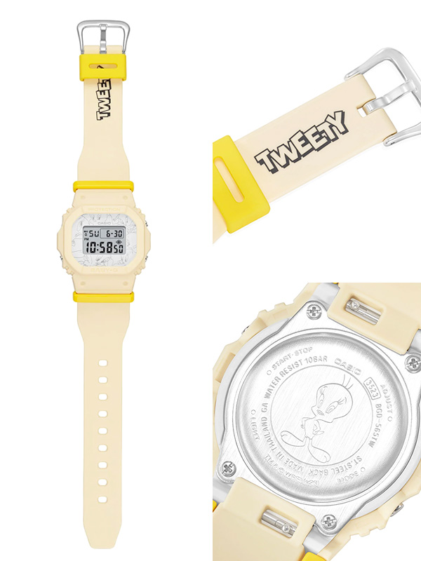 BABY-G コラボ トゥイーティー ベビージー デジタル レディース 腕時計