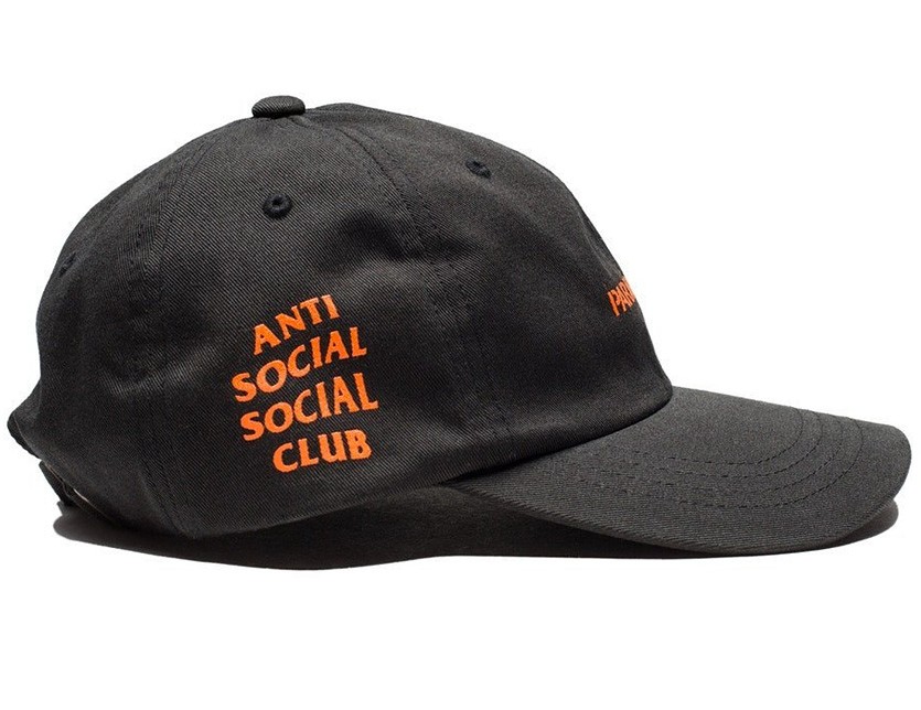 anti social social club paranoid cap