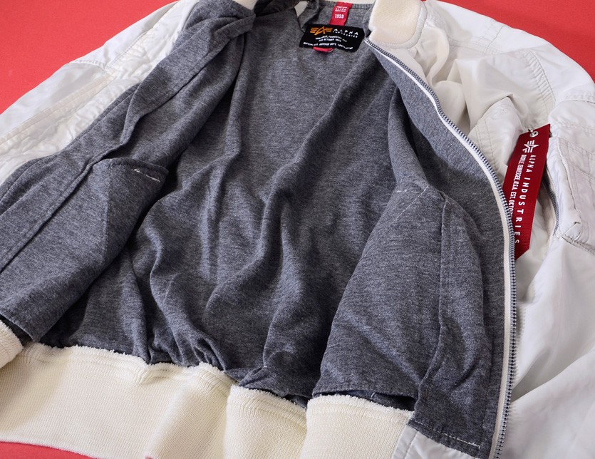 ALPHA INDUSTRIES アルファ MA-1 レディース フライトジャケット ミリタリー 無地 ボンディング ドロップショルダー ジャケット  ロゴ刺繍 L-2B TA7052 :ta7072:RODEO BROS 2nd 通販 