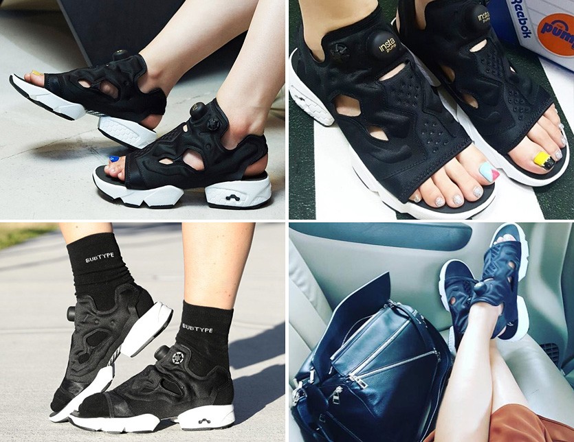 Reebok リーボック インスタ ポンプフューリー サンダル スニーカー レディース メンズ ユニセックス 厚底 INSTAPUMP FURY  SANDAL スポーツサンダル 軽量 V69436