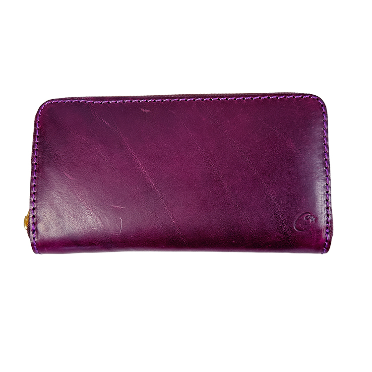 ただいまポイント10倍！ 本革 イタリアンレザー ロングウォレット ラウンド ジップ 長財布 日本製 チャム cham DOUGRASS ROUND WALLET ダグラス 牛革 | Cham | 01