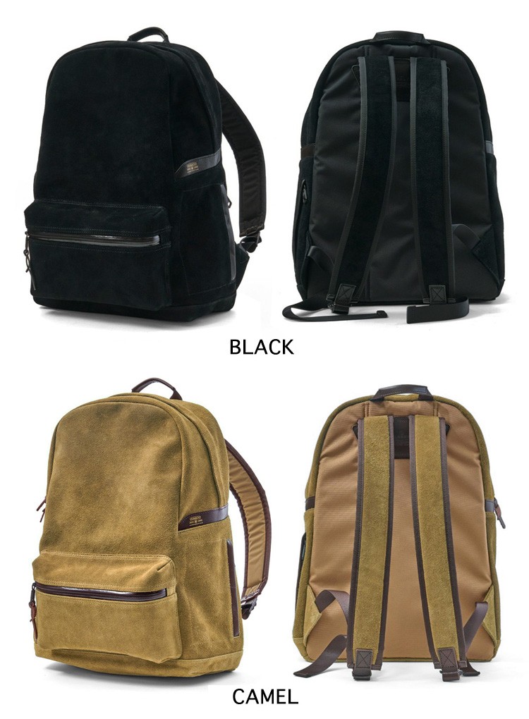 AS2OV（アッソブ） バッグ リュック WATER PROOF SUEDE DAY PACK 