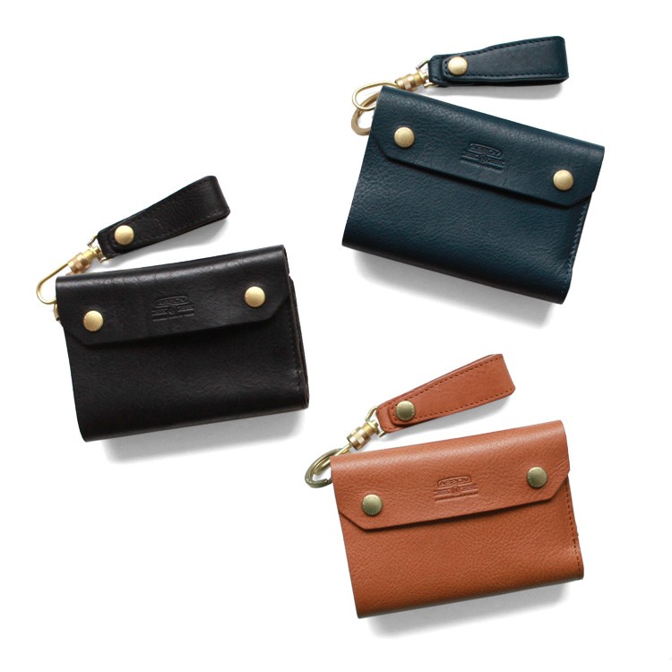 AS2OV（アッソブ） 財布 ウォレット OILED SHRINK LEATHER SHORT