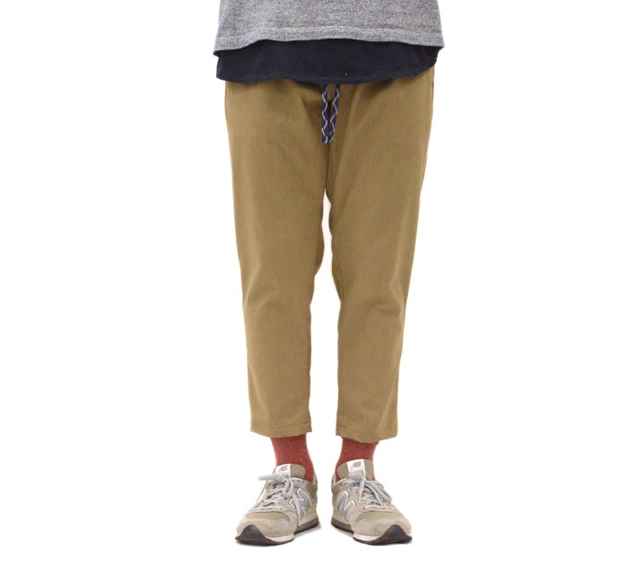 Phatee ファッティー ONE TUCK EASY SLACKS 2本セット Phateewear Phatee ファッティー ONE TUCK EASY SLACKS : BROWN