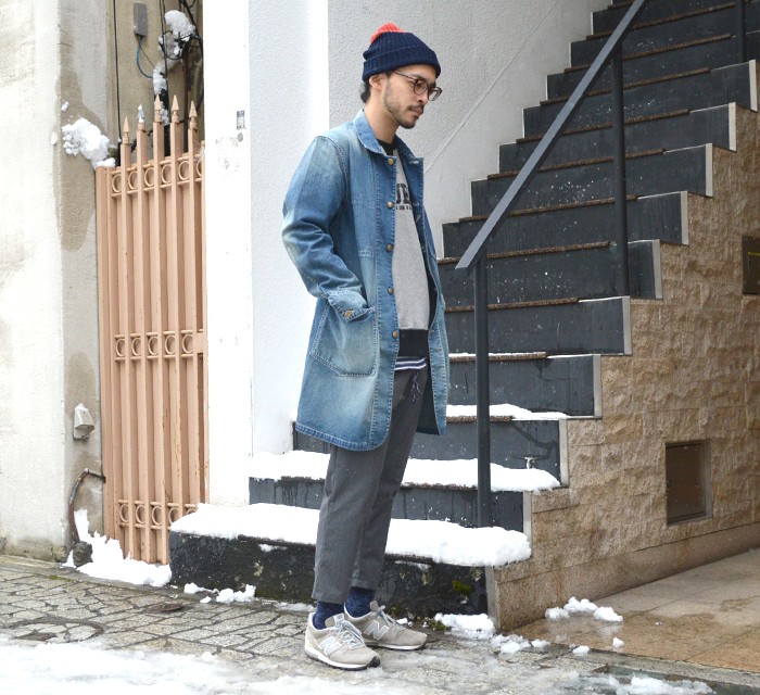 Phateewear Phatee ファッティー ONE TUCK EASY SLACKS : BROWN