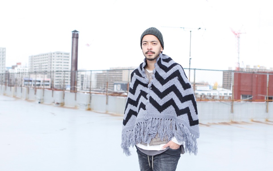 norah ノラ Hand knitted shawl - トップス