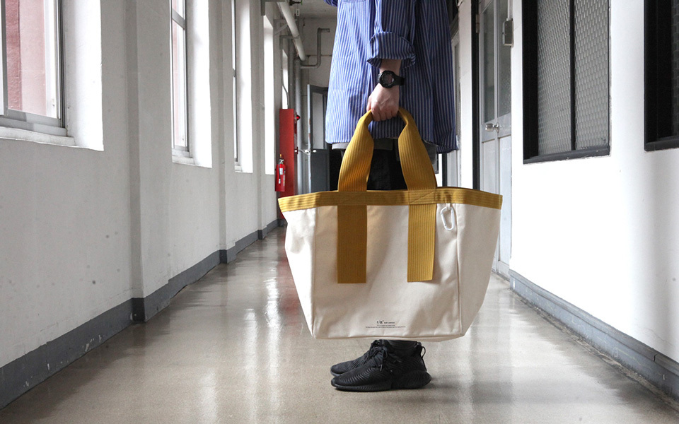 F/CE.（エフシーイー） トートバッグ W.R CANVAS BIG TOTE : BROWN