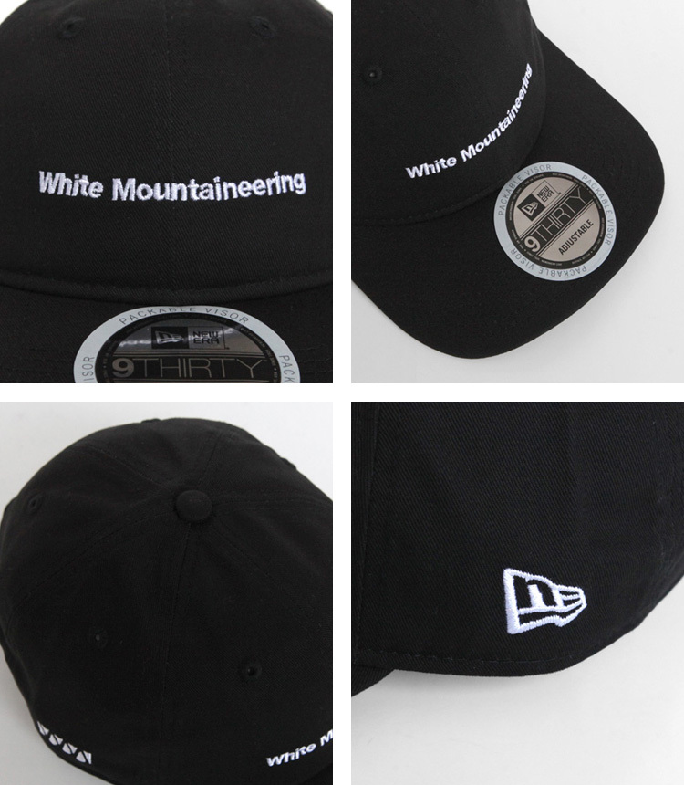 White Mountaineering キャップ ベージュx茶x黒 0220825E0022 WM2471824_BLACK_600x600_crop_c