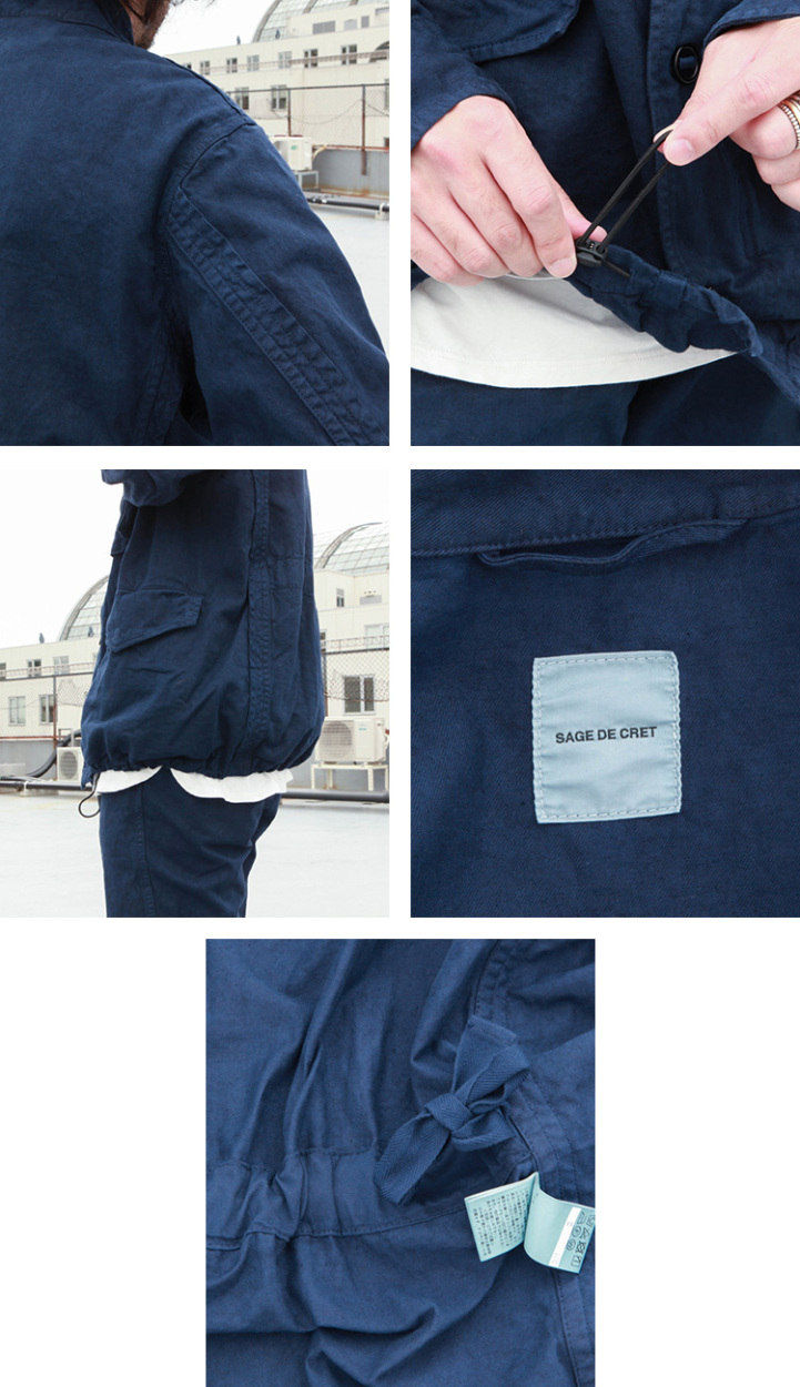 sage de cret サージュデクレ SAGE DE CRET シャツ ジャケット C