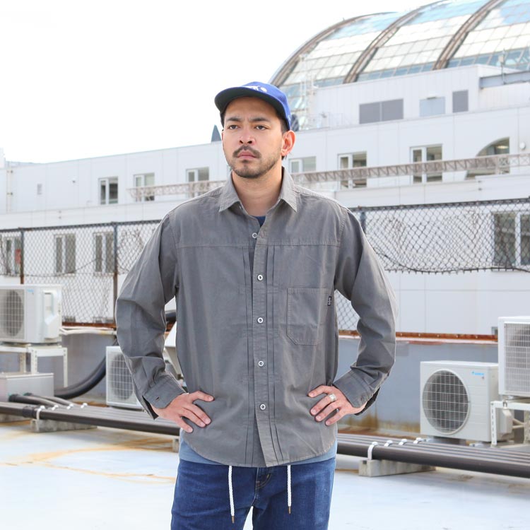 GOHEMP（ゴーヘンプ） GO HEMP gohemp トップス PLEATS WORK SHIRTS
