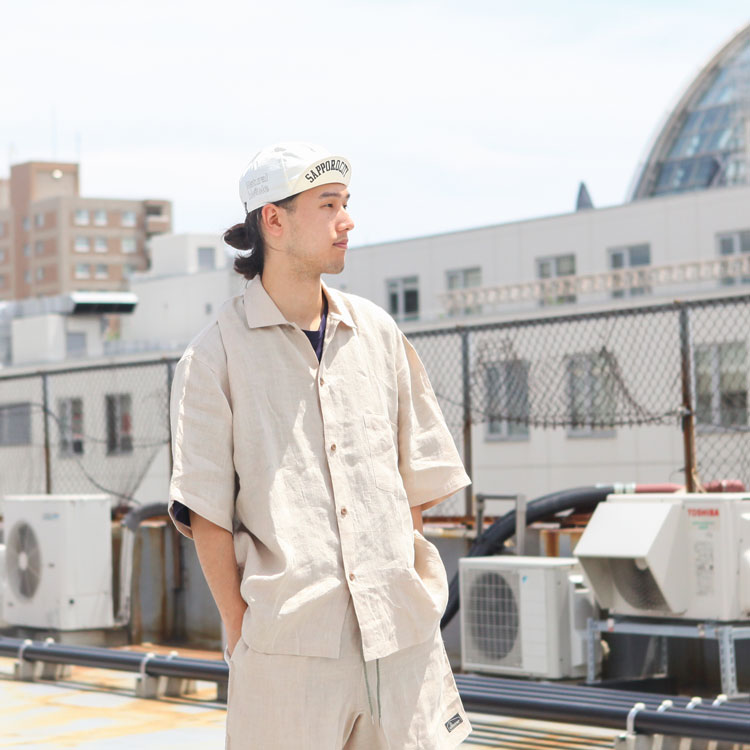 【gohemp】 ベージュ ワークシャツ　size∶M ワークシャツ ウィメンズ(M ベージュ): トップス｜Right-on公式