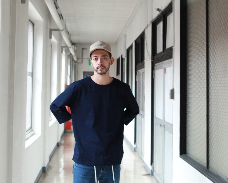 デカサイ　GOHEMP ネイビー XL 七分袖カットソー 七分袖カットソー ネイビー | SINME