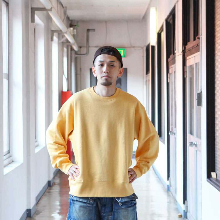 【GOHEMP】 タイダイ スウェット イエロー GOHEMP（ゴーヘンプ） GO HEMP gohemp トップス HEMP CREW POCKET