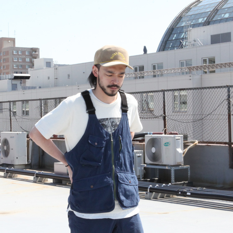 ゴーヘンプ GO HEMP gohemp トップス ベスト HEMP UTILITY VEST / H/C