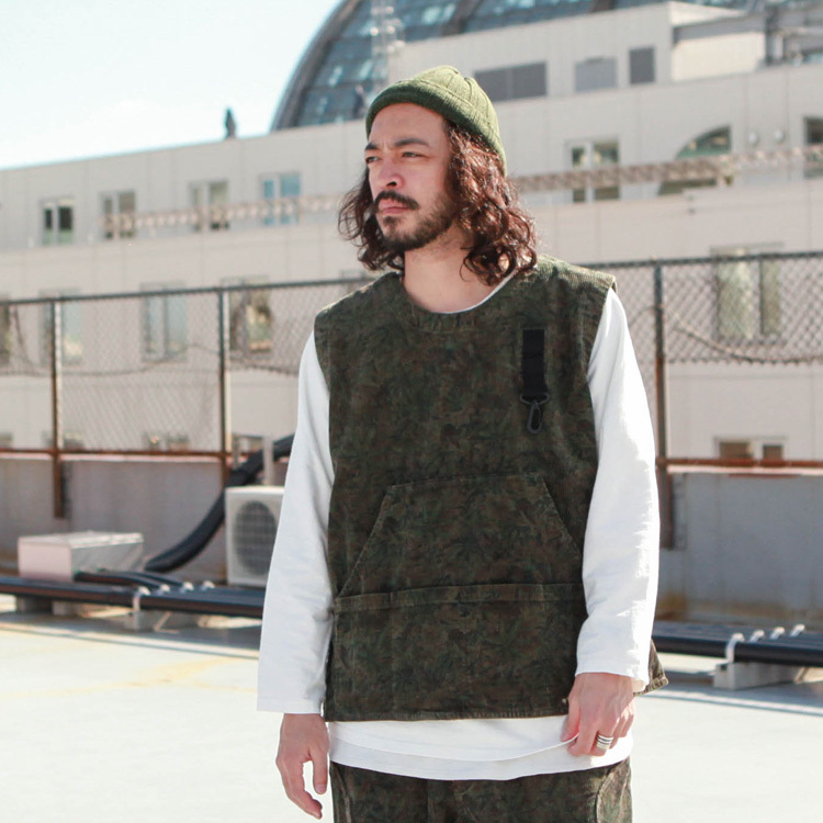 ゴーヘンプ GO HEMP gohemp ベスト トップス BOTH SIDES VEST / HEMP