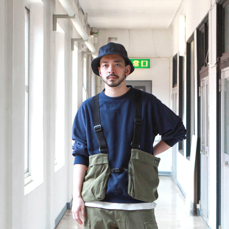 ゴーヘンプ GO HEMP gohemp ベスト TRAVEL CARGO VEST / H/C/RP CLOTH ...