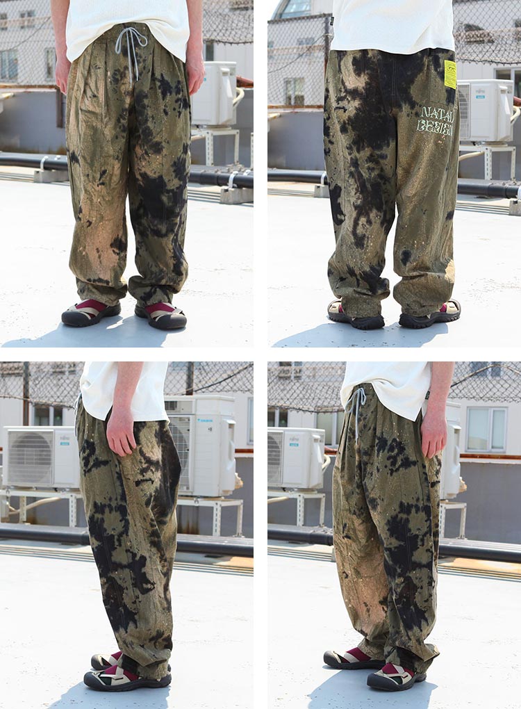 natal design（ネイタルデザイン） ワイド パンツ トラックスーツ
